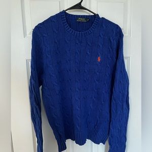 Polo Ralph Lauren Sweater Navy Blue Men’s Size M good condition